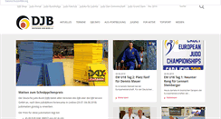 Desktop Screenshot of judobund.de